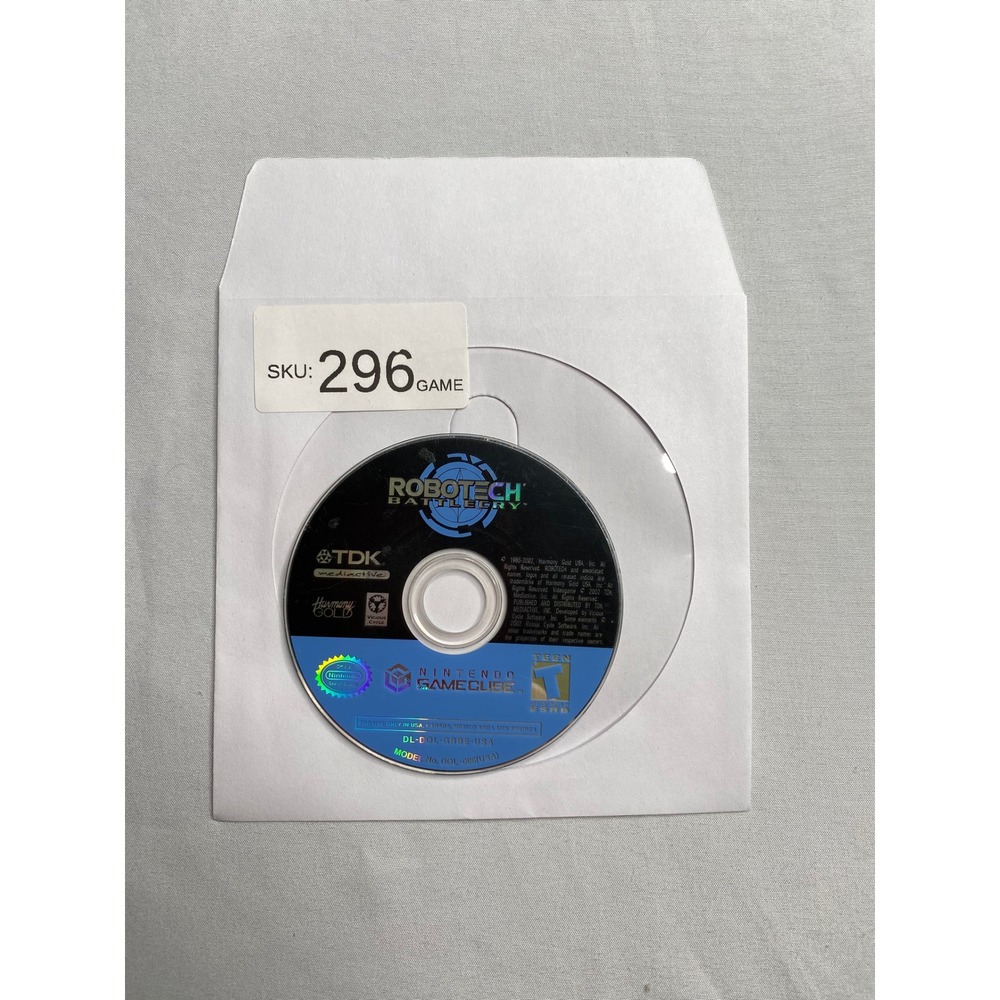 Robotech Battlecry Nintendo GameCube